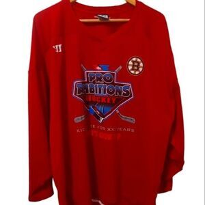Authentic Warrior hockey Boston Strong  jersey size XL